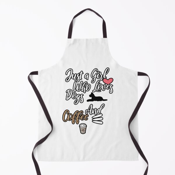 Item preview, Just a girl who loves Dogs and Coffee designed and sold by Yassineea65.