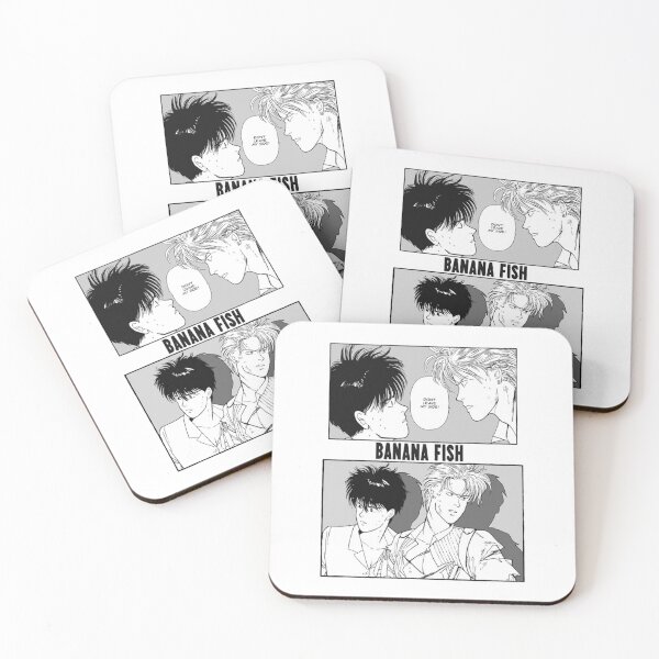 Banana Fish Coasters Redbubble