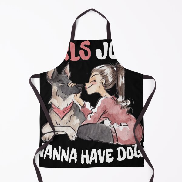 Item preview, Girls Just Wanna Have Dogs designed and sold by Gamers Hub.