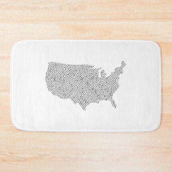 Item preview, America map in guitar designed and sold by iTrending.
