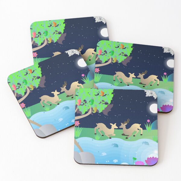 Item preview, Imagine forest at night designed and sold by preeyavis.