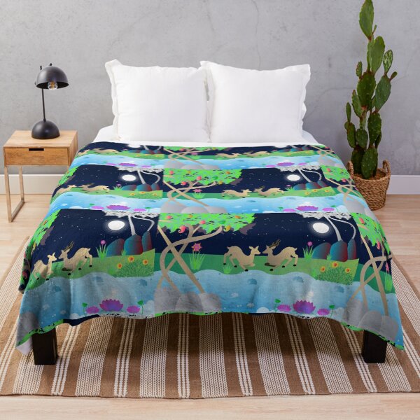 Item preview, Imagine forest at night designed and sold by preeyavis.