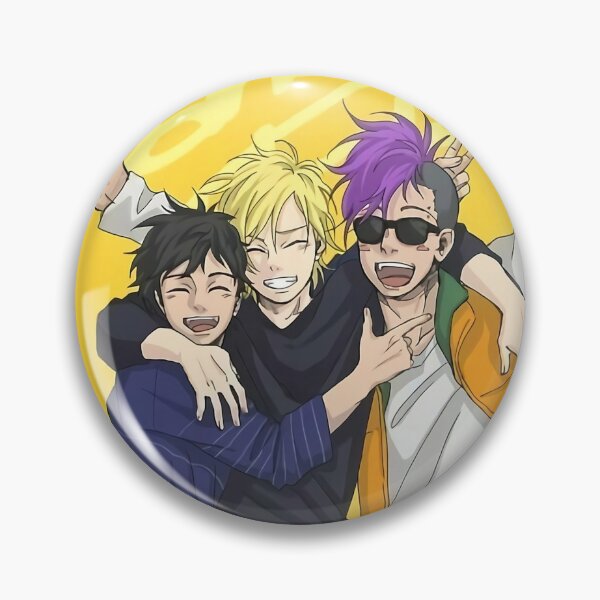 Banana Fish Characters Pins And Buttons Redbubble