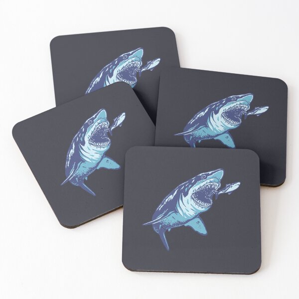 Item preview, Shark Shark eats smaller fish designed and sold by DerSenat.