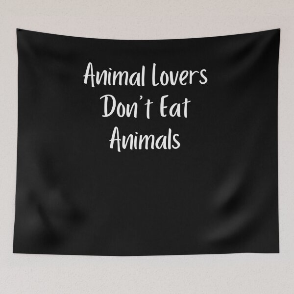 Item preview, Animal Lovers Don't Eat Animals designed and sold by Varerising.