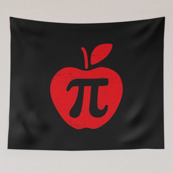 Item preview, Apple Pi Day Shirt Funny Math Nerd Pie Teacher 3.14 designed and sold by Adolfo114.