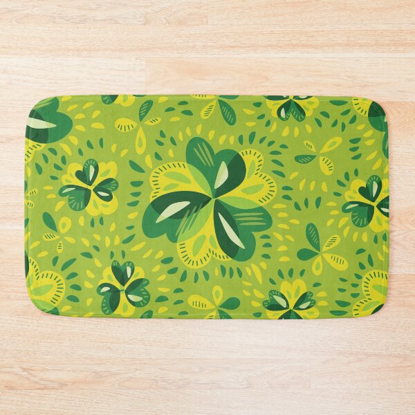 Item preview, Three Leaf Clovers Decorative Pattern designed and sold by Boriana Giormova.