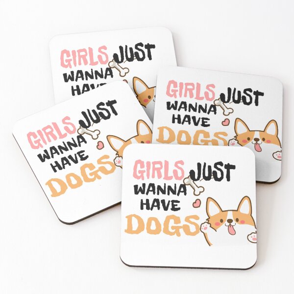 Item preview,   Girls Just Wanna Have Dogs designed and sold by Gamers Hub.