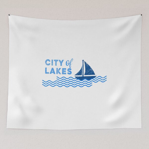 Item preview, Retro City of Lakes designed and sold by MinnesotApparel.