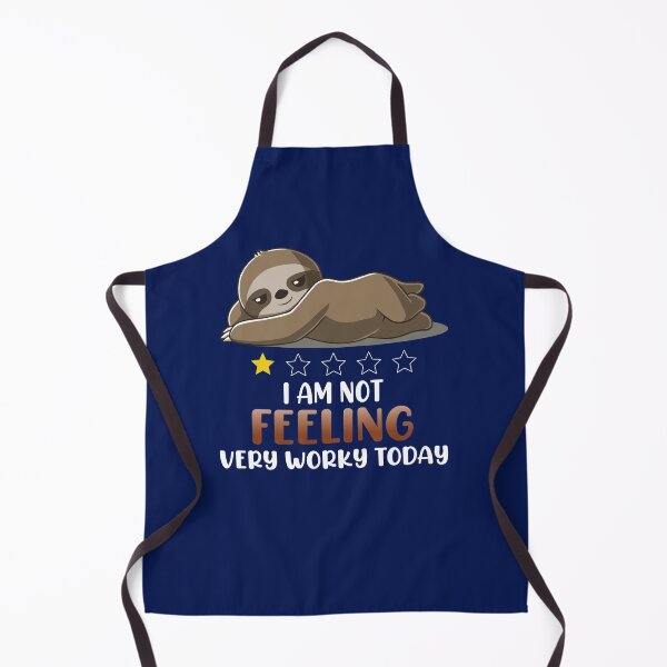 Item preview, Not Feeling very Worky today sloth gift idea designed and sold by BRtisticDesigns.