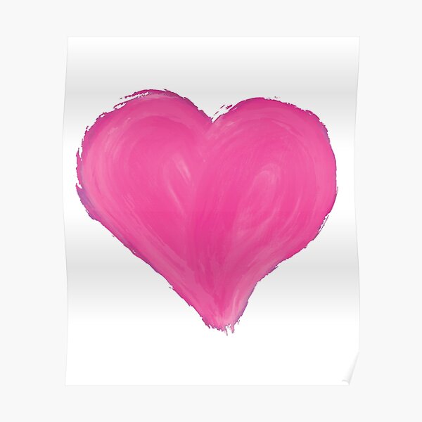 Wandbilder Rotes Herz Redbubble