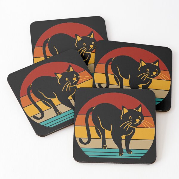 Item preview, black cat.  designed and sold by DIDAKU.
