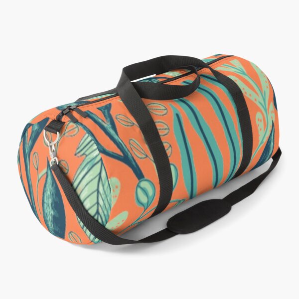 Item preview, Floral Leaves on Orange designed and sold by julset.