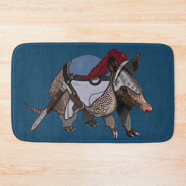 Item preview, Medieval Knight Armadillo - Little Armoured One designed and sold by creativekeener.