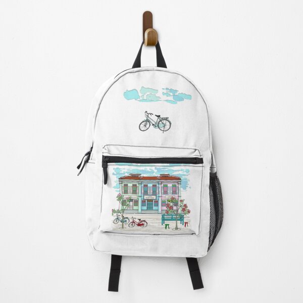 Item preview, PERANAKAN SHOPHOUSE White designed and sold by designsMM.