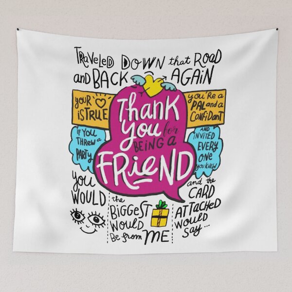 Item preview, Thank You For Being A Friend designed and sold by CQT1478.