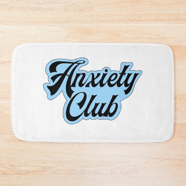 Item preview, Anxiety Club Blue - Psychology Design designed and sold by Psychologist's Inventory.