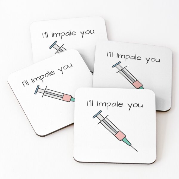 Item preview, I'll Impale You / Medical Syringe Injection designed and sold by DocTeen.