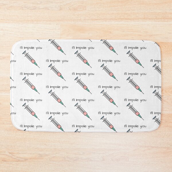 Item preview, I'll Impale You / Medical Syringe Injection designed and sold by DocTeen.