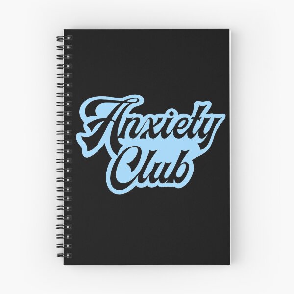 Artikelvorschau, Angstclub Blau - Psychologie Design entworfen und verkauft von Psychologist's Inventory.