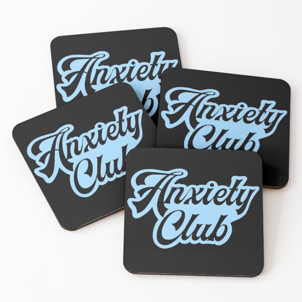 Item preview, Anxiety Club Blue - Psychology Design designed and sold by Psychologist's Inventory.