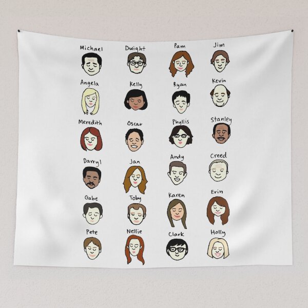 Item preview, The Office Staff Cartoon Edition designed and sold by CQT1478.