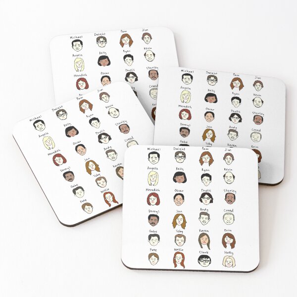 Item preview, The Office Staff Cartoon Edition designed and sold by CQT1478.