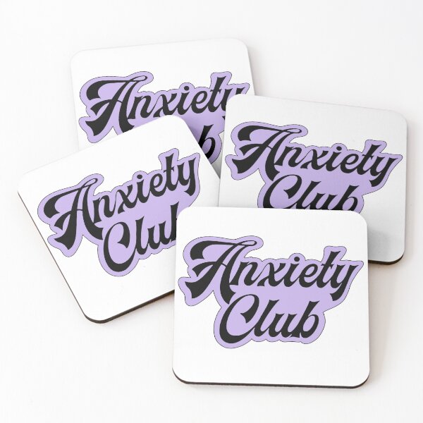 Item preview, Anxiety Club Purple - Psychology Design designed and sold by Psychologist's Inventory.
