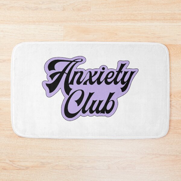 Item preview, Anxiety Club Purple - Psychology Design designed and sold by Psychologist's Inventory.