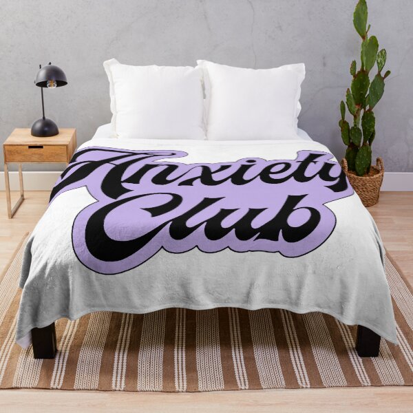 Item preview, Anxiety Club Purple - Psychology Design designed and sold by Psychologist's Inventory.