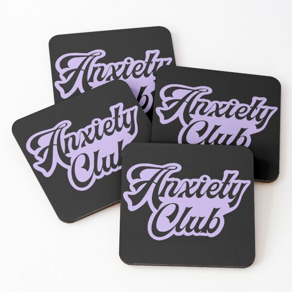 Item preview, Anxiety Club Purple - Psychology Design designed and sold by Psychologist's Inventory.