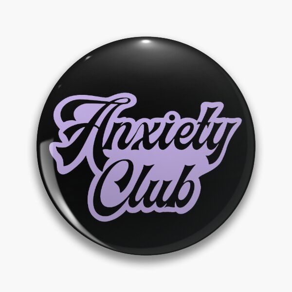 Item preview, Anxiety Club Purple - Psychology Design designed and sold by Psychologist's Inventory.