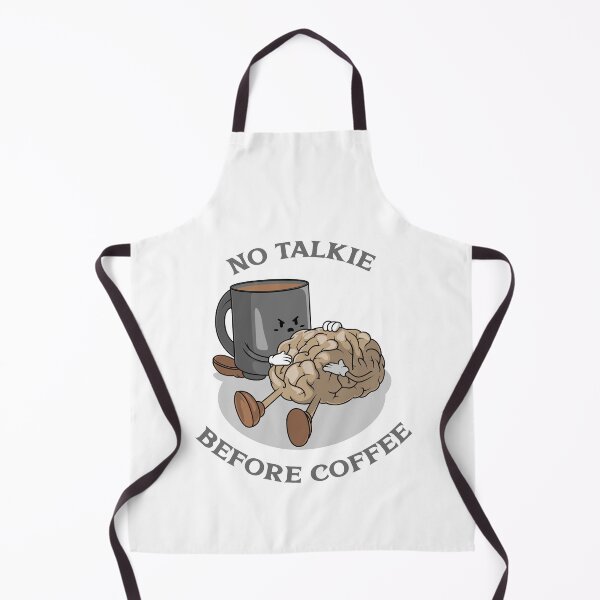 Item preview, No Talkie Before Coffee designed and sold by greenchimp.