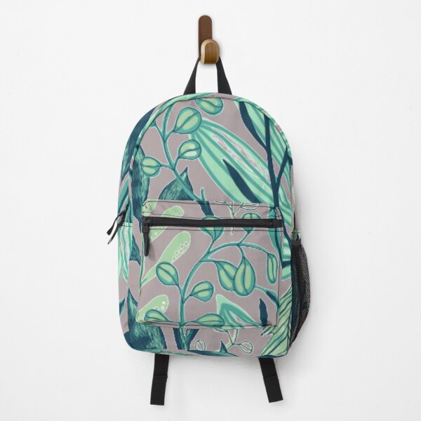 Item preview, Floral Leaves on Grey designed and sold by julset.