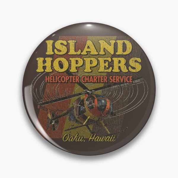 Item preview, Island Hoppers Helicopter Charter Service 1980 designed and sold by AstroZombie6669.