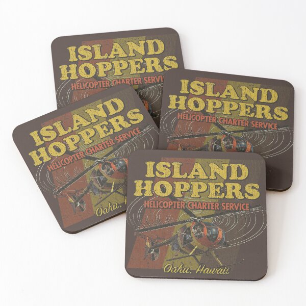 Item preview, Island Hoppers Helicopter Charter Service 1980 designed and sold by AstroZombie6669.