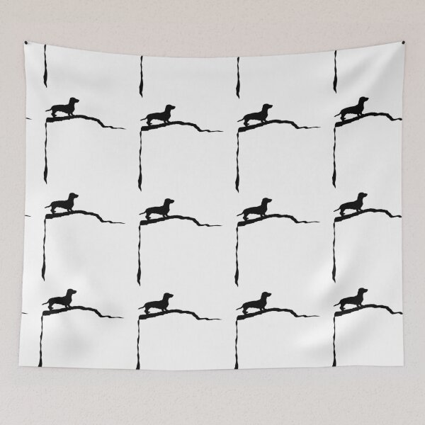 Item preview, Funny Dachshund Silhouette designed and sold by GR-ART.