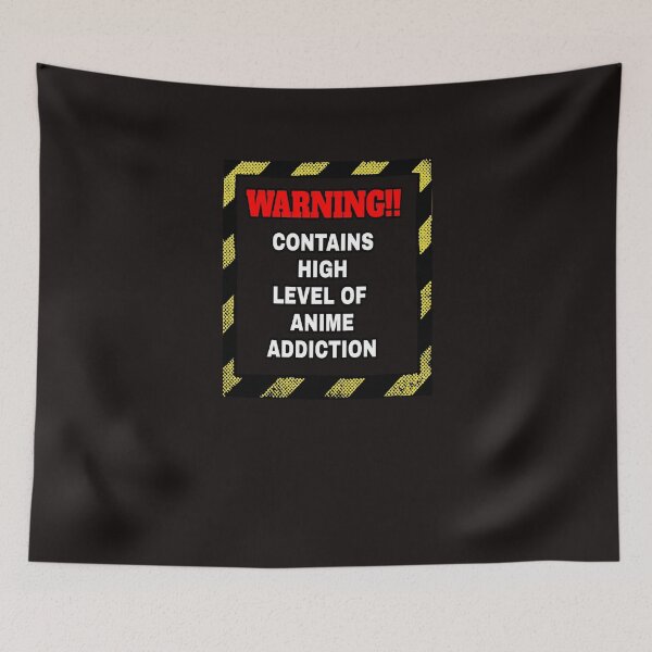 Item preview, Warning! Contains high Level Of Anime Addiction designed and sold by ProBatavian.