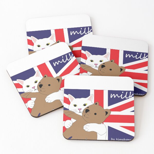 Item preview, u.k and cats and bear style print design,u.k cats. designed and sold by dadamda.