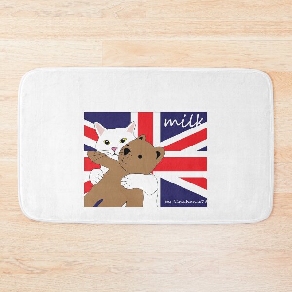 Item preview, u.k and cats and bear style print design,u.k cats. designed and sold by dadamda.
