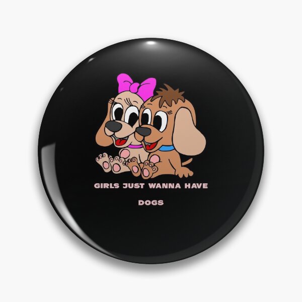 Item preview, Girls Just Wanna Have Dogs designed and sold by sasijaya.
