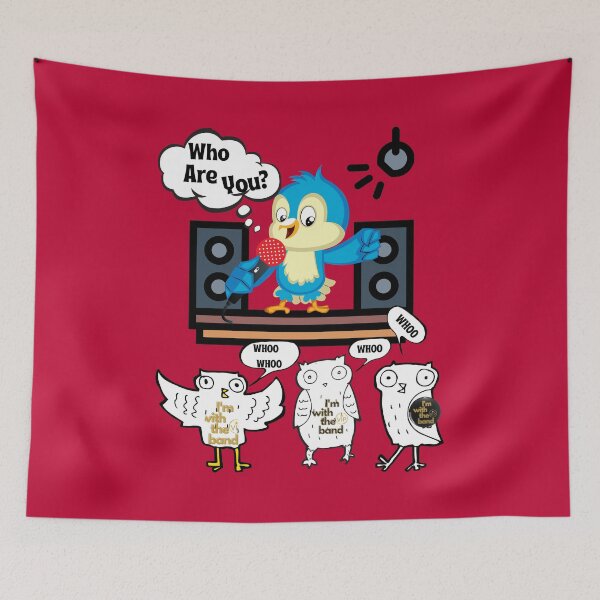 Item preview, Birds Who Are You? I'm With The Band designed and sold by concettaellis.