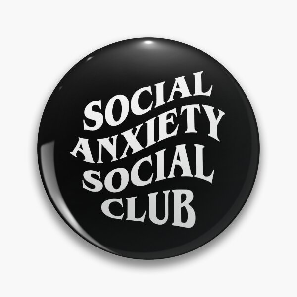 Item preview, Social Anxiety Social Club - Psychology Design designed and sold by Psychologist's Inventory.