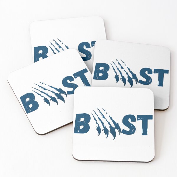 Item preview, Beast Logo With Tiger Claw - Best for Working Out designed and sold by HazyNZ.