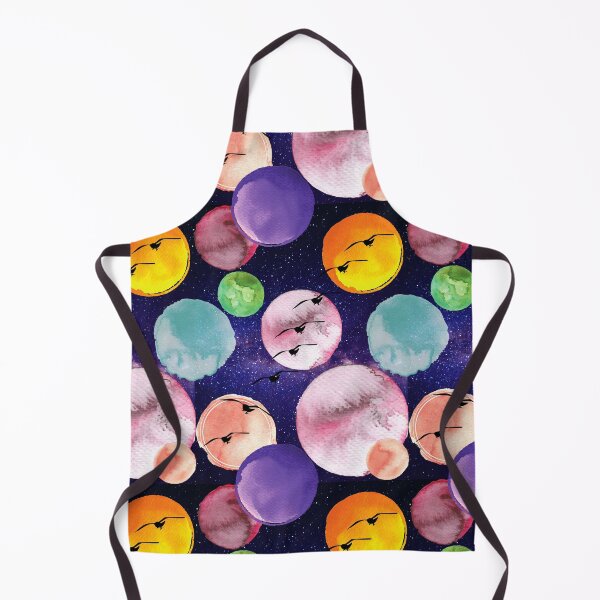 Item preview, Imaginary Planets, watercolor planets designed and sold by Mesti.