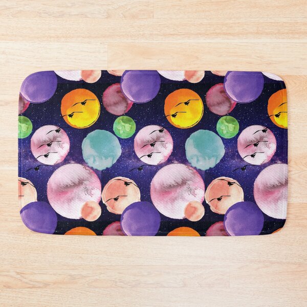 Item preview, Imaginary Planets, watercolor planets designed and sold by Mesti.