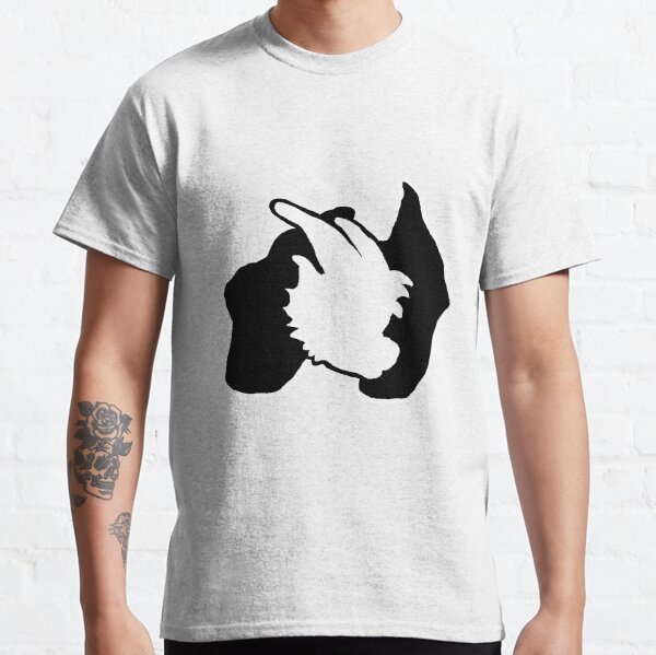 Black and White Logo Classic T-Shirt