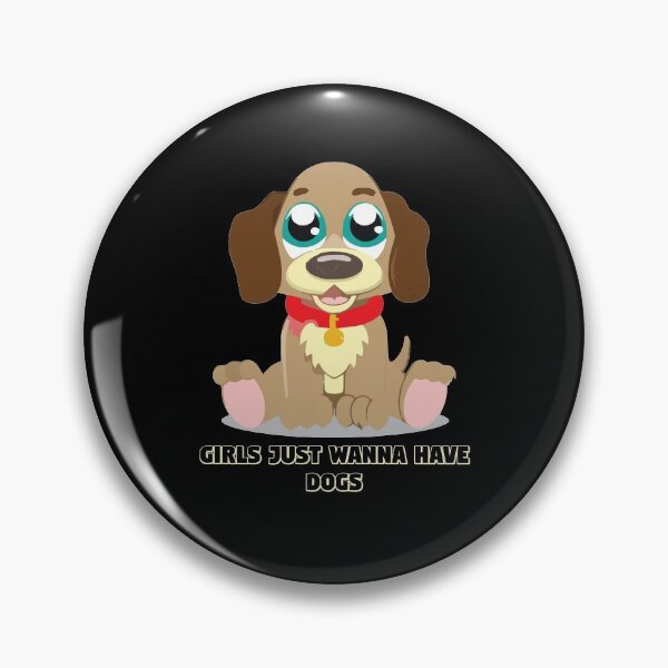 Item preview, Girls Just Wanna Have Dogs designed and sold by sasijaya.