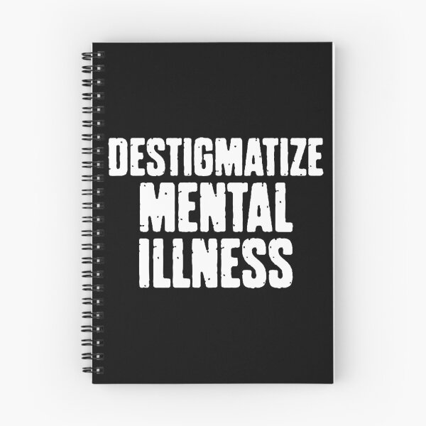 Item preview, Destigmatize Mental Illness White - Psychology Design designed and sold by Psychologist's Inventory.