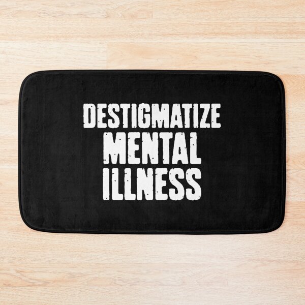 Item preview, Destigmatize Mental Illness White - Psychology Design designed and sold by Psychologist's Inventory.